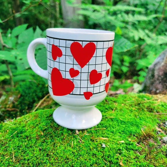Vintage Coffee Mug Love Heart - Picture 2 of 2